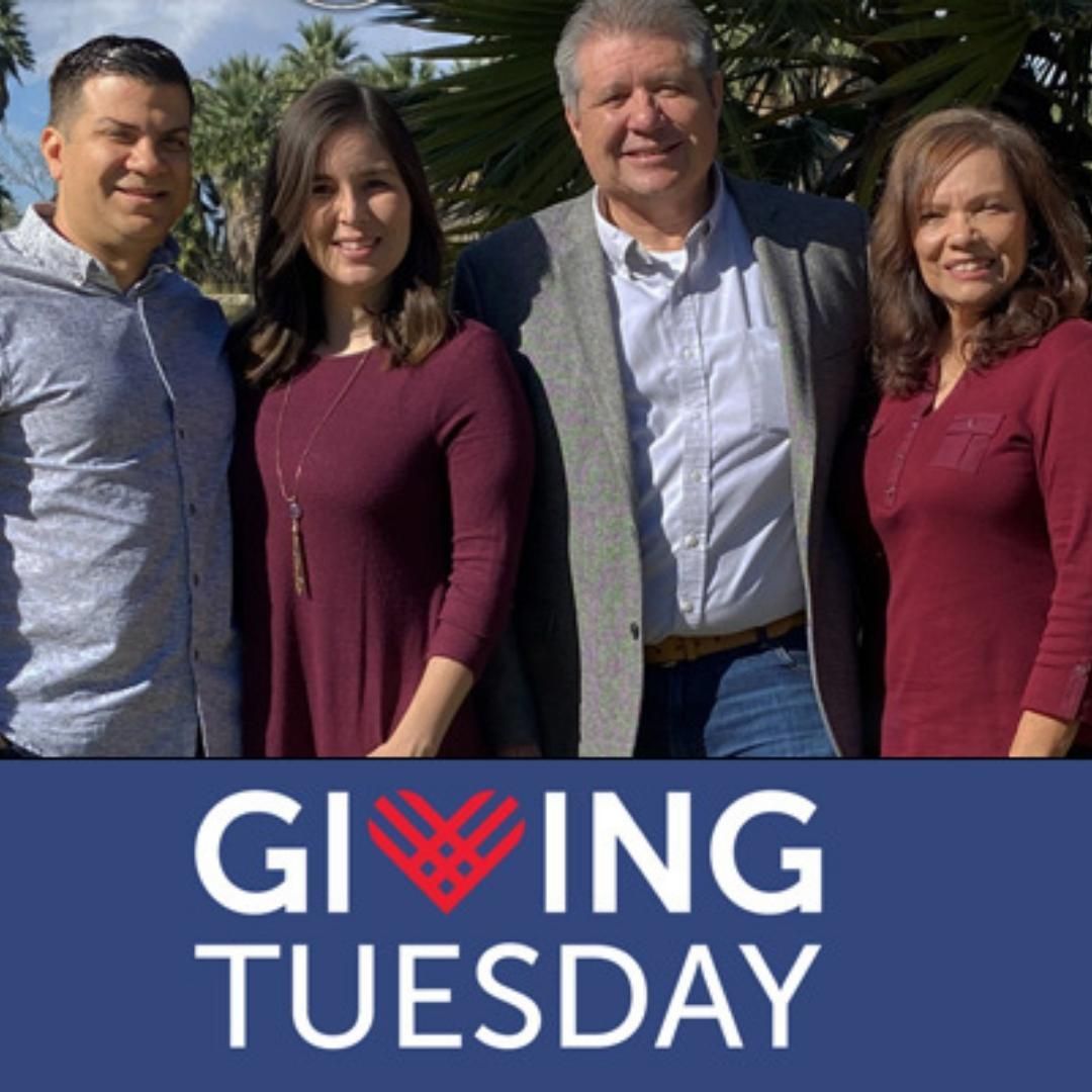 It's Giving Tuesday! Join us in celebration of all non-profits who reach the world for Christ. 

If you would like to help our ministry continue God's mission to reach Hispanics and Latinos for Christ, you can give a financial gift online at CorazonMinistries.org. Link in bio.